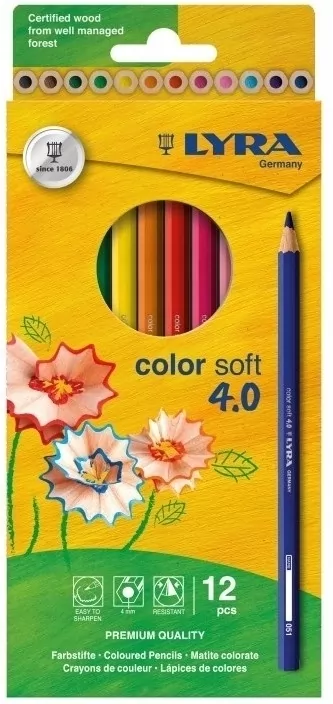 Kredki Color Soft 4.0 Hangable 12 kolorów - tantis.pl