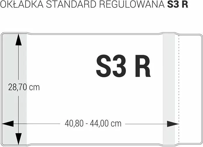OKLADKA SZKOL REGUL S3-287 PRZEZ B-FOL OPF - tantis.pl