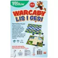 Warcaby 2w1 Lis i Gęsi. Rodzina Treflików - tantis.pl