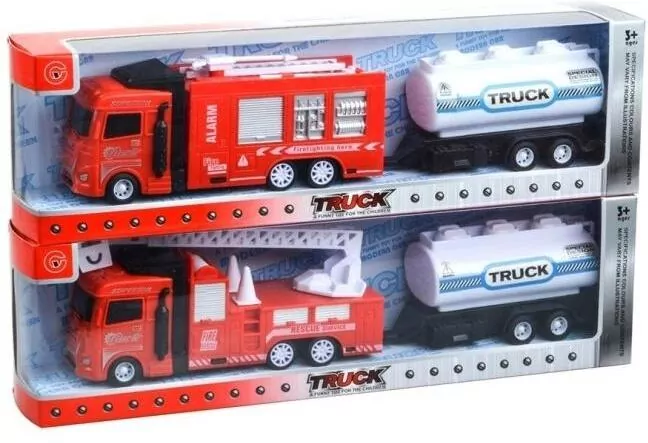 Auto strażackie z przyczepą 36cm - tantis.pl