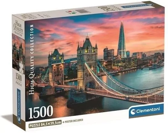 Puzzle 1500 Compact London twilight - tantis.pl