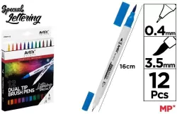 Dwustronny marker 12 kolorów