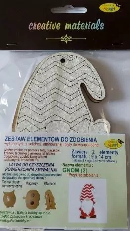 Zestaw elementów do zdobienia BN 9x14cm - tantis.pl