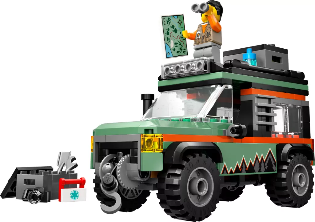 LEGO® City. Górska ciężarówka terenowa 4x4 60447 - tantis.pl