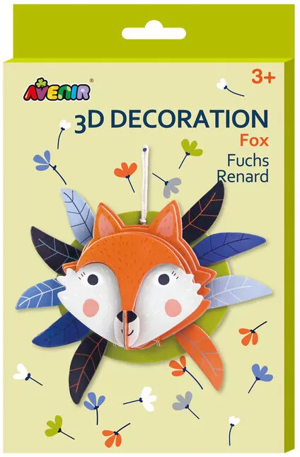 Dekoracje 3D - lis - tantis.pl