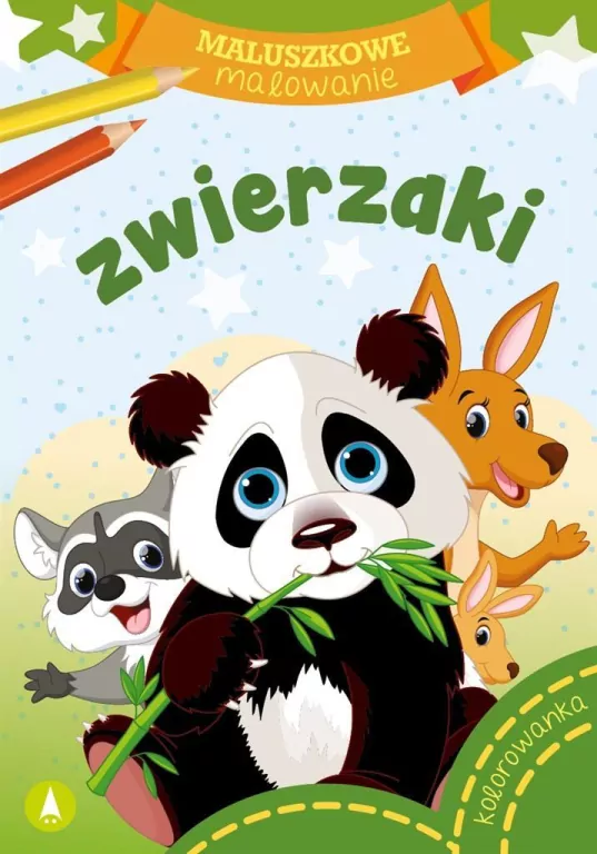 Zwierzaki. Maluszkowe malowanie - tantis.pl