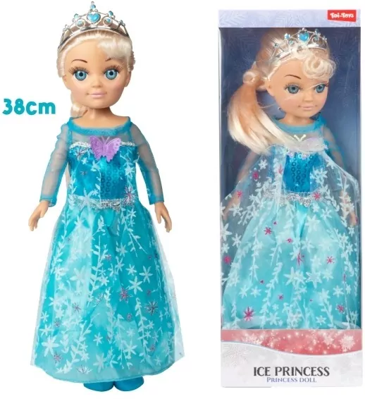 LALKA 38CM ICE PRINCESS KSIEZNICZKA NIEB WB6 - tantis.pl