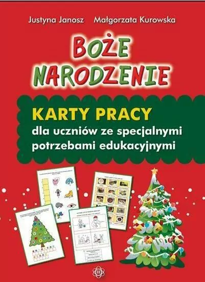 Boże Narodzenie. Karty pracy dla uczniów ze specjalnymi potrzebami edukacyjnymi - tantis.pl
