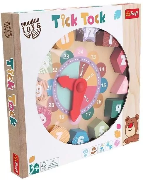 Tick Tock. Zabawka drewniana - tantis.pl