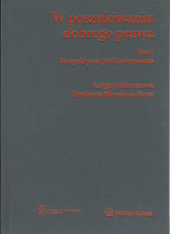 W poszukiwaniu dobrego prawa. Tom 1-2 - tantis.pl