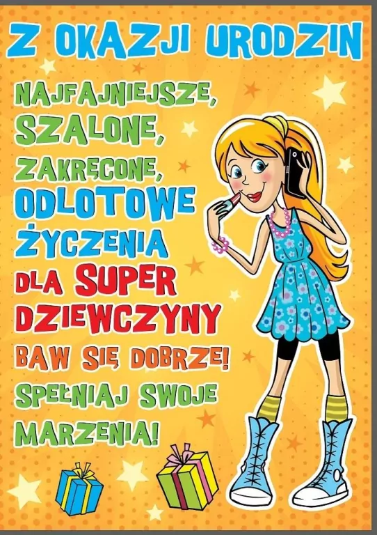 Karnet B6. Urodziny - tantis.pl