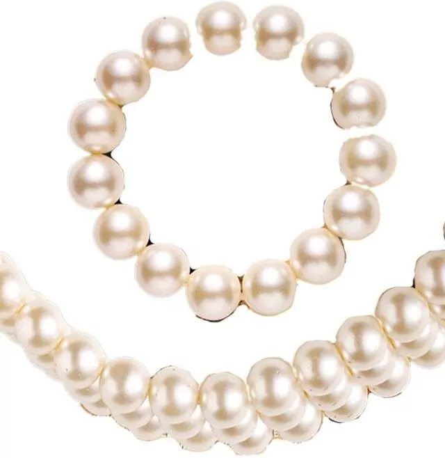 Choker i bransoletka perłowa - tantis.pl