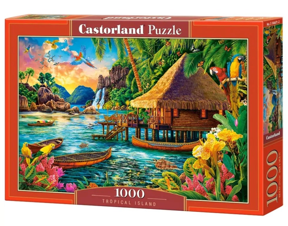 Puzzle 1000. Tropical Island. C-104871 - tantis.pl