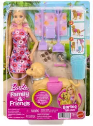 Barbie Spacer z pieskiem czyścioszkiem - tantis.pl
