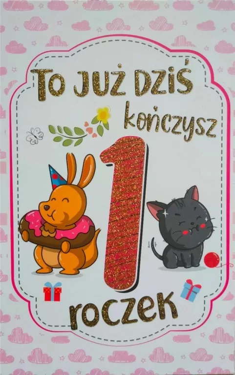 Karnet Roczek dziewczynka - tantis.pl