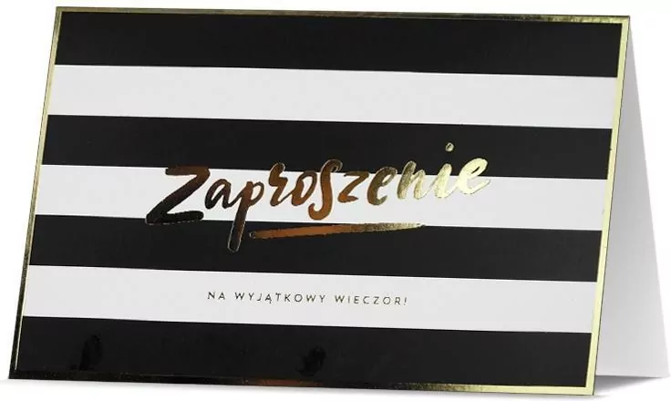 Zaproszenie Uniwersalne (5szt) - tantis.pl