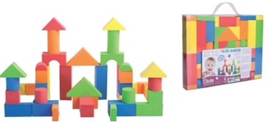 Klocki piankowe 46 elementów - tantis.pl