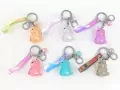 Brelok jednorożec z zawieszką neonową MIX - tantis.pl
