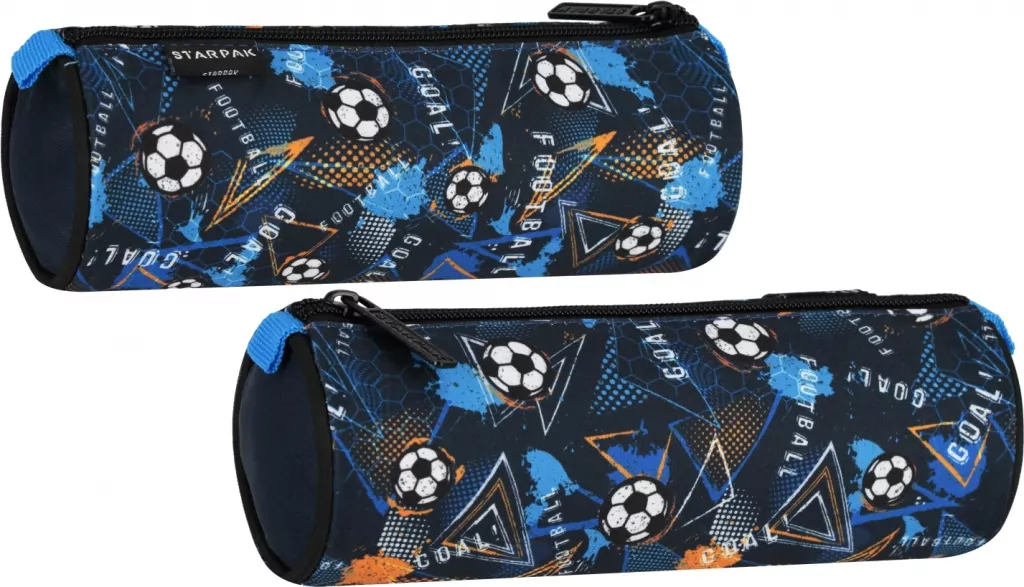 Piórnik tuba 1ZAM FOOTBALL BLUE STK-16 PB12/48 - tantis.pl