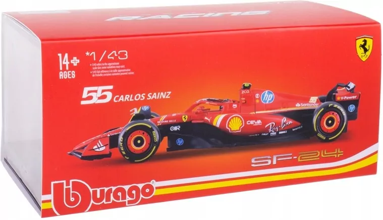 Ferrari SF-24 With Helmet 2024 Imola Italy - tantis.pl