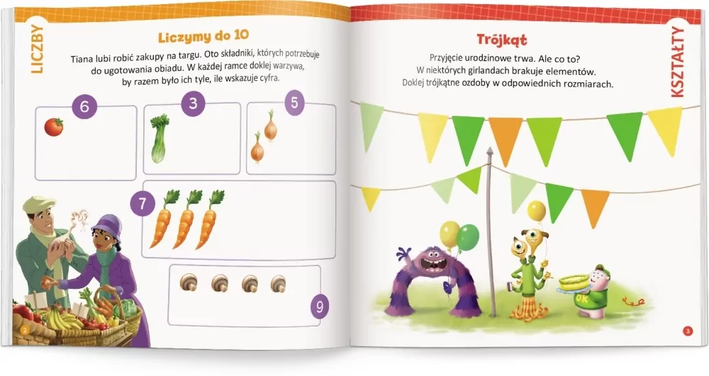 Elementarz matematyczny. Disney uczy. Ćwiczenia - tantis.pl