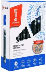 Marker permanentny niebieski  MemoBe