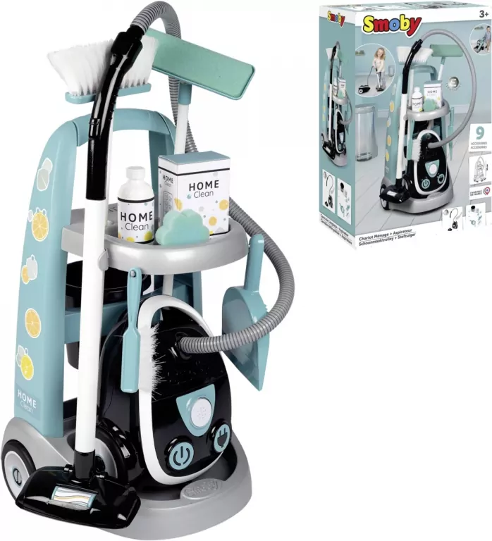 Wózek do sprzątania z odkurzaczem - tantis.pl