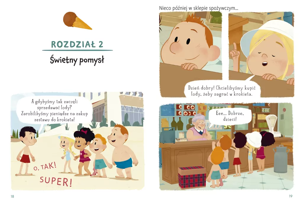 Mikołajek. Sprzedawcy lodów - tantis.pl