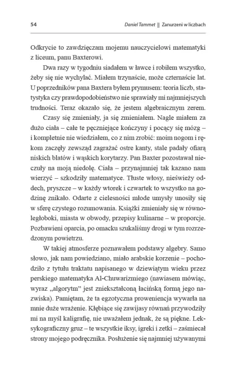 Zanurzeni w liczbach. Jak matematyka kształtuje nasze życie - tantis.pl