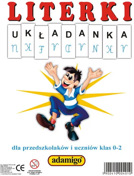 Układanka Literki - tantis.pl