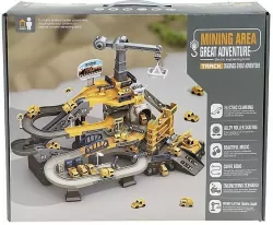 Baza załadunkowa węgla dźwig, tor, pojazdy