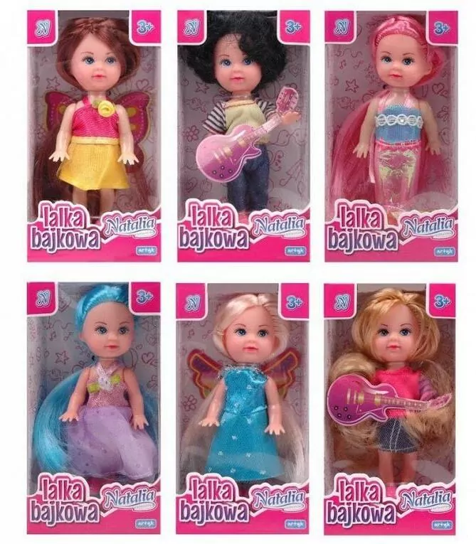Lalka Natalia mała. Mix - tantis.pl