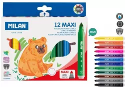 Flamastry maxi. 12 kolorów