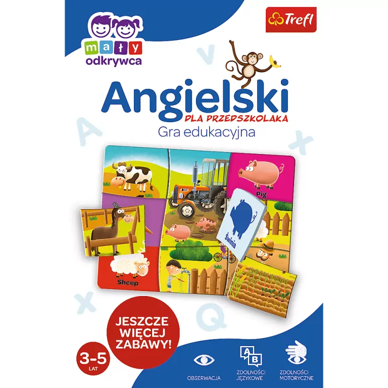 Angielski dla przedszkolaka. Gra edukacyjna - tantis.pl