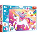 Puzzle 100. Piękny Jednorożec TREFL - tantis.pl