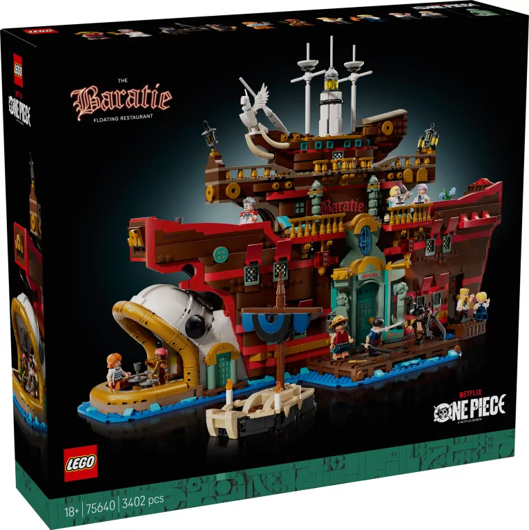 LEGO® One Piece. Pływająca restauracja Baratie 75640 - tantis.pl
