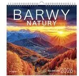 Kalendarz 2026 wieloplanszowy kwadrat Barwy Natury - tantis.pl