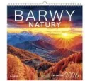 Kalendarz 2026 wieloplanszowy kwadrat Barwy Natury - tantis.pl