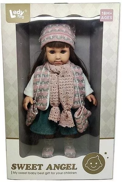 Lalka w zimowym ubranku 35cm - tantis.pl