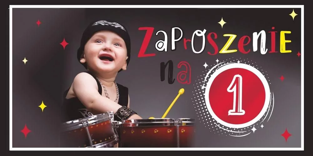 Zaproszenie na Roczek Z170 (5szt) - tantis.pl