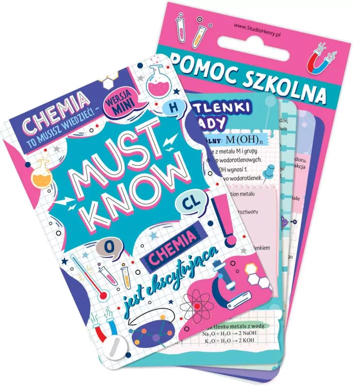 Kieszonka Must Know Chemia - tantis.pl