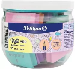 Gumka do ścierania pastel mix  PELIKAN