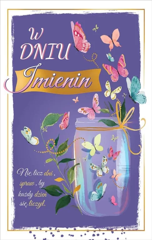 Kartka Imieninowa IM13 - tantis.pl