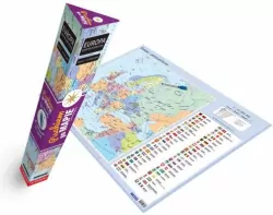 Mapa Europa polityczna (plakat)