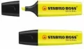 Zakreślacz STABILO BOSS żółty p10. STABILO cena za - tantis.pl