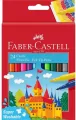 Flamastry Zamek 24 kolory FABER CASTELL - tantis.pl