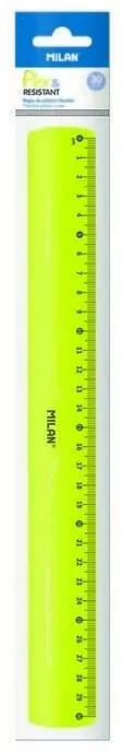 Linijka 30 cm żółta MILAN - tantis.pl