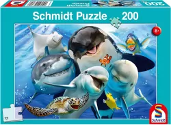 Puzzle 200 Podwodni przyjaciele G3