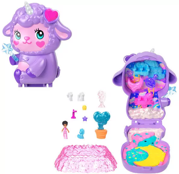 Polly Pocket Owieczkorożec - Kraina snów Zestaw - tantis.pl