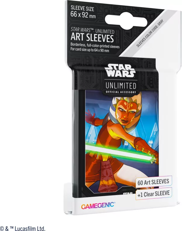 Gamegenic: Star Wars Unlimited - Art Sleeves - Ahsoka Tano - tantis.pl
